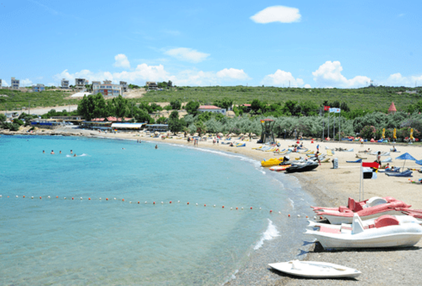 Where is Akarca Beach?